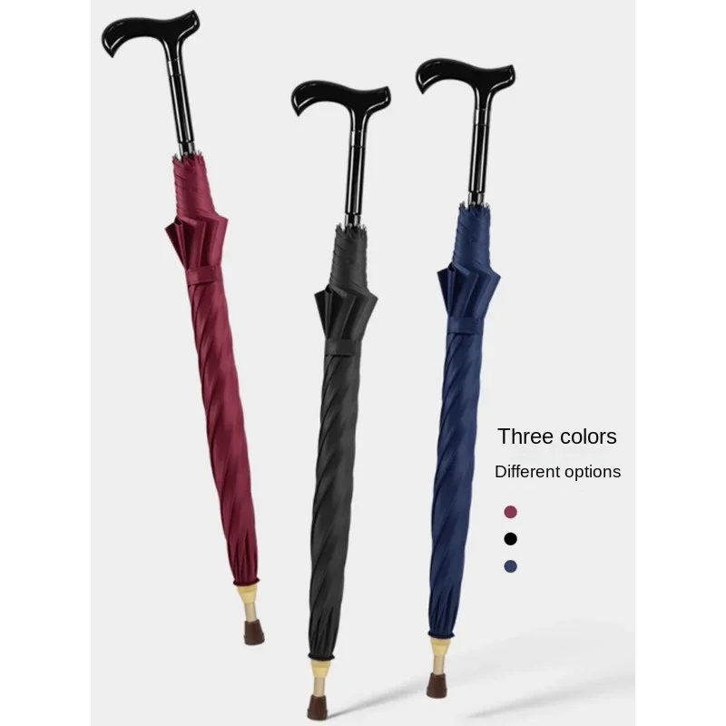 

Cane umbrella trekking stick umbrella elderly crutches multifunctional walking stick sun umbrella