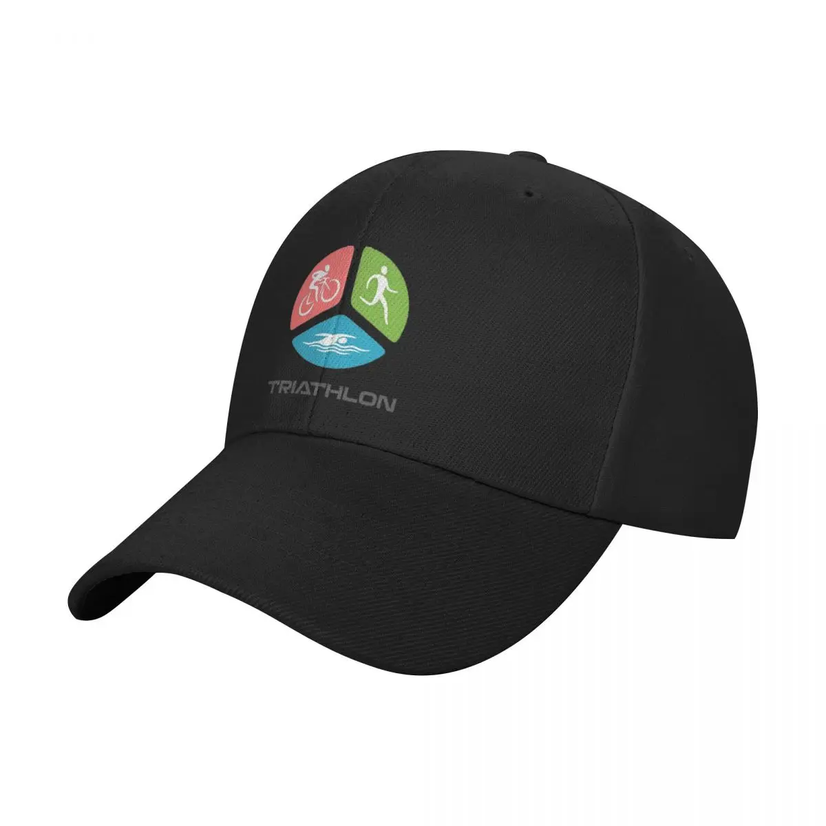 

New Unisex Triathlon Swim Bike Run Athlete Baseball Cap