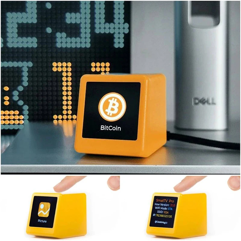Smart Portable Alarm Clock with WiFi Weather Station and Display