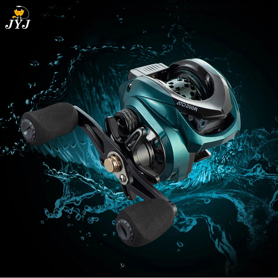 

JYJ long-range anti-explosion line 4 shaft water drop wheel drop round lure wheel fish reel wheel fishing reel