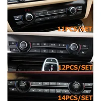 Couvercle de commutateur de chauffage de bouton de commande de climatiseur de tableau de bord, pour BMW série 5 6 7 X5 X6 F10 F11 F07 F06 F12 F01 F02 F15 F16 6