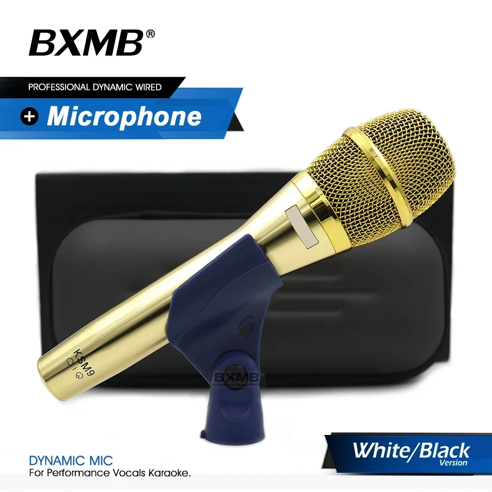 

Top Quality Professional Dynamic Wired Microphone Mic Super-Cardioid For Performance Live Vocals Karaoke Stage Home Studio