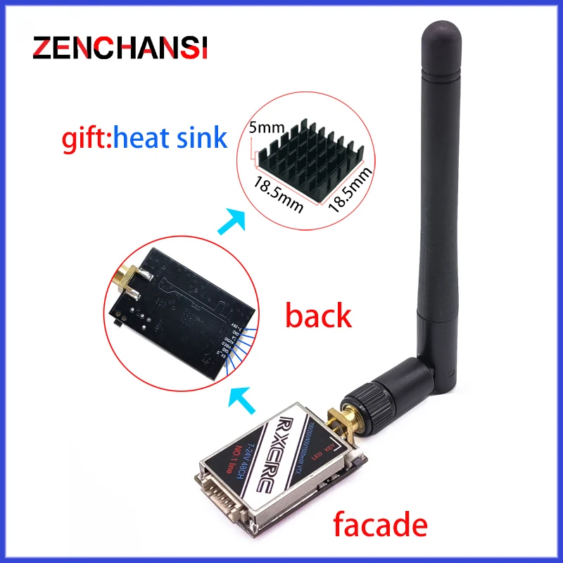 5.8G FPV Monitor with DVR 40CH 4.3 Inch LCD Display and 5.8G 40CH 1000mW Transmitter Starlight HDR OSD 1200TVL fpv camera for RC 4