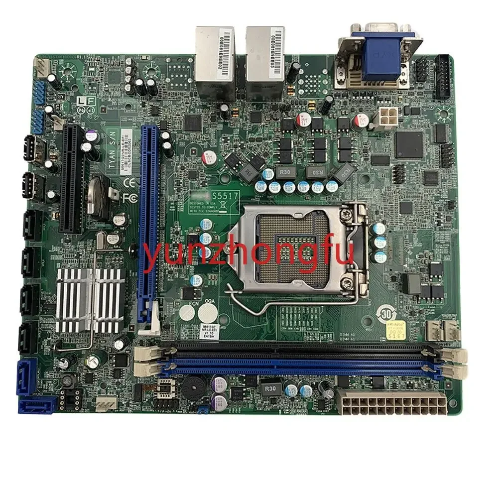 

Серверная материнская плата для TYAN S5517 S5517AG2NR LGA1155 DDR3, подсветка для Canon C700 C750 C800 C850, полностью протестирована