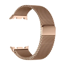 Milanese Loop Stainless Steel Watch Strap - Elegant Metal Bracelet - Galaxy 8classic 46mm (Rose gold)