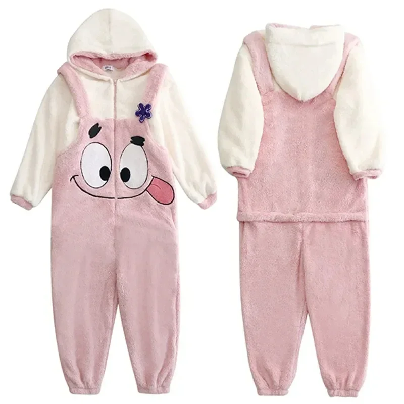 Spongebob Cosplay Kigurumi Onesies Patrick Star Pajamas Women