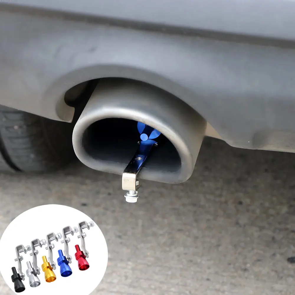 Universal Sound Simulator Car Turbo Sound Whistle S/M/L/XL Vehicle Tuning Device Exhaust Pipe Turbo Whistle