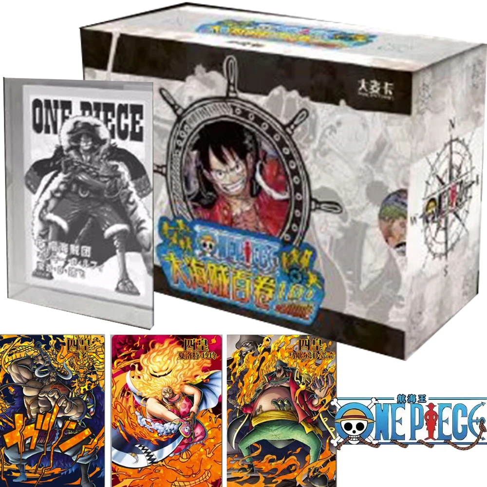 Wholesale One Piece Game Collection Card Monkey D. Luffy Hancock Limited Edition Special Thickening Crystal Card Kid Hobby Gift
