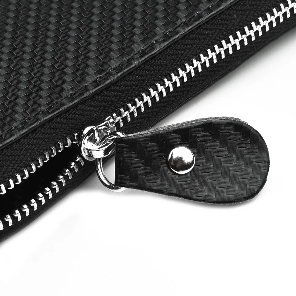 FOXNSK Aggiornato Auto Chiave Astuccio, Faraday Gabbia Auto Chiave
