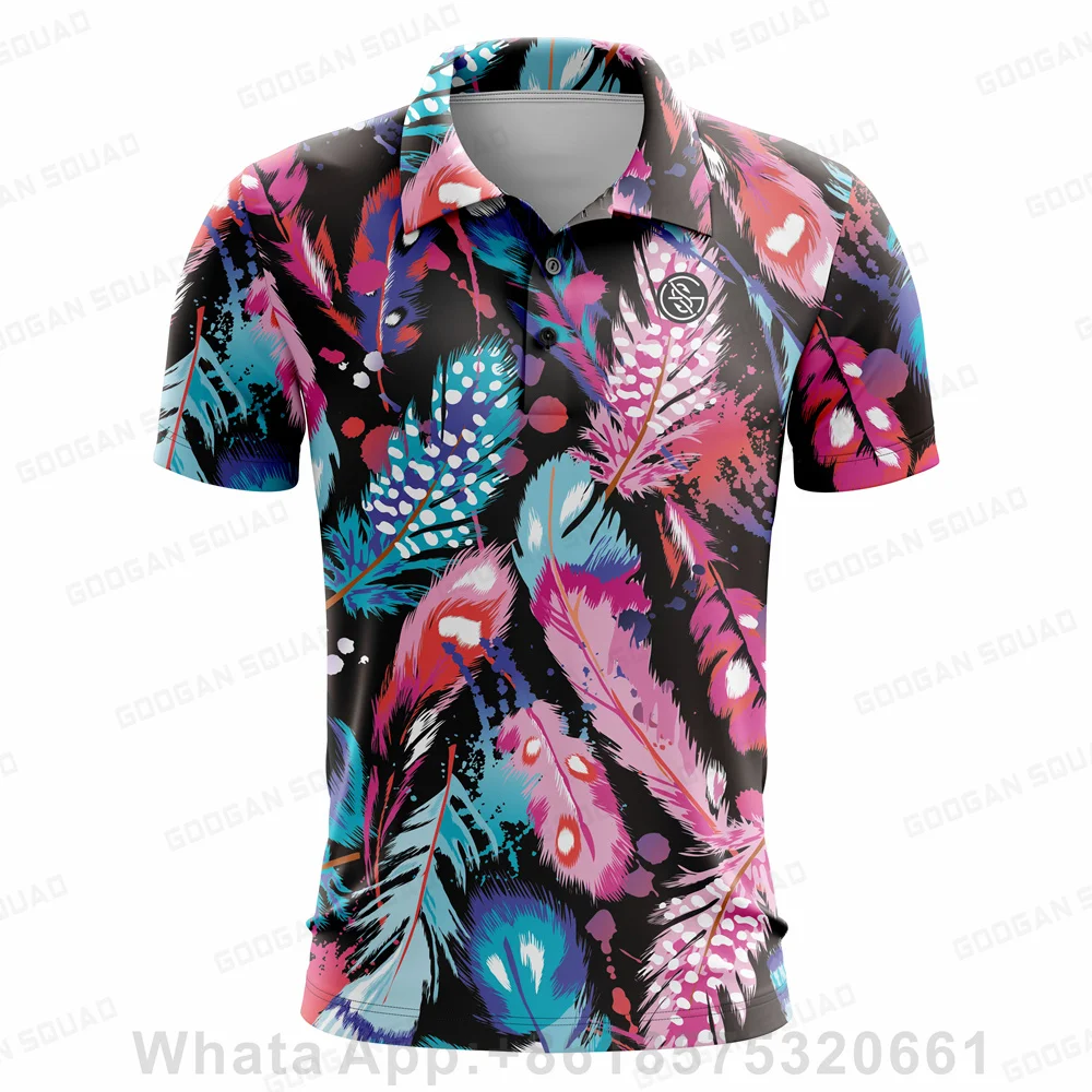 Boy And Girl Outdoor Sports Golf Polo Shirts Summer Short Sleeve Racing Casual T-Shirts Quick Dry MTB Top Hiking Lapel Shirt 4