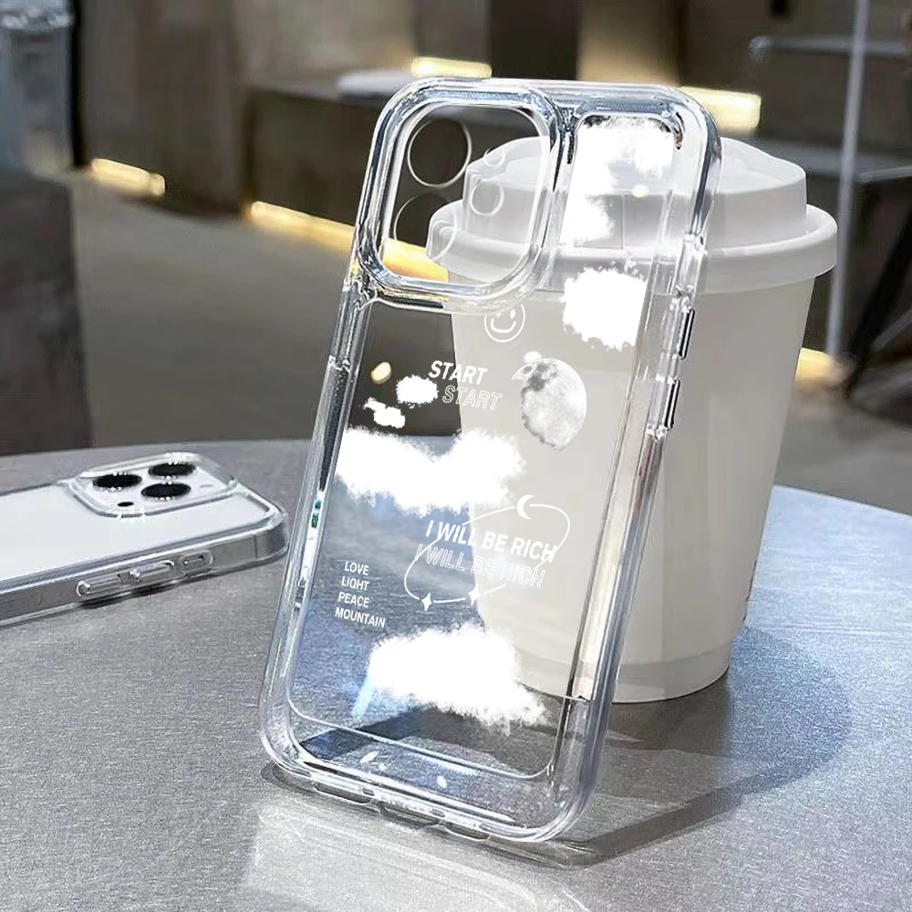 Shockproof Transparent Silicone Phone Case
