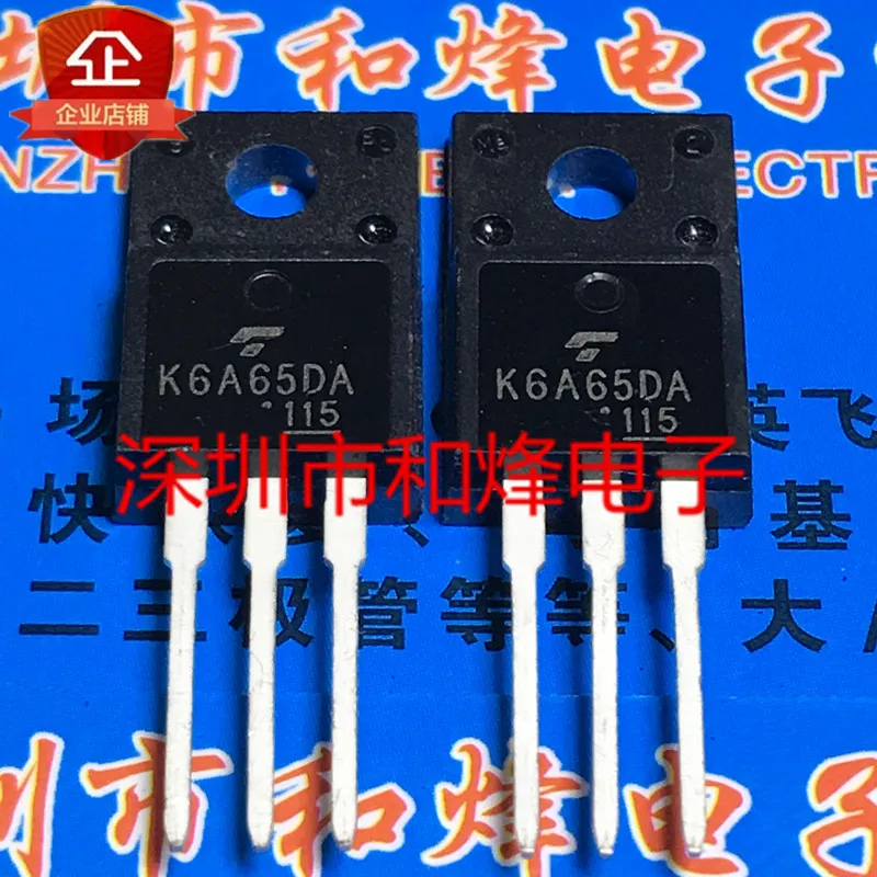 

30 шт. Оригинальный Новый K6A65DA TK6A65DA TO-220F