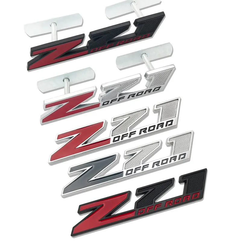 Car Styling Z71 Offroad Car Grill Badge Car Trunk Emblem for Silverado