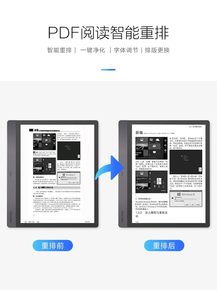 iReader Smart2 10.3インチ電子書籍リーダー、インテリジェント電子