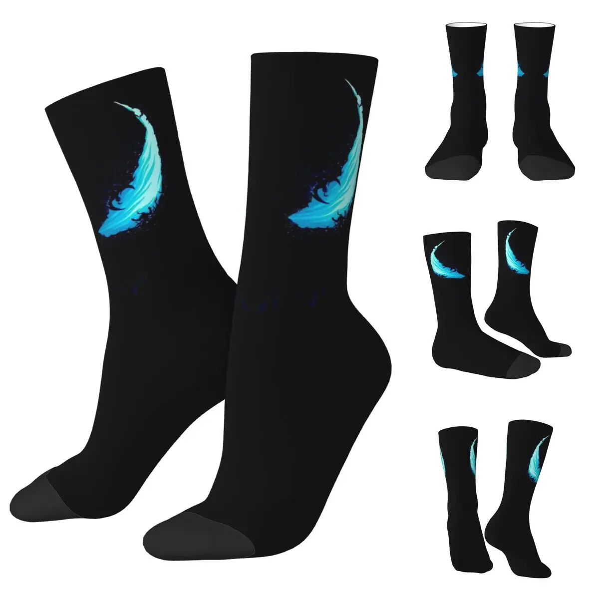 

Monster Face Unisex Socks,Running 3D Print Happy Socks Street Style Crazy Sock