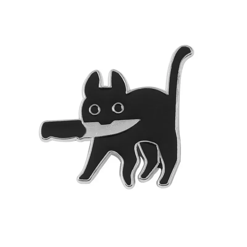 Vibrant Enamel Cartoon Pin Brooch - Fun Accessory for Bags, Jeans, and Hoodies