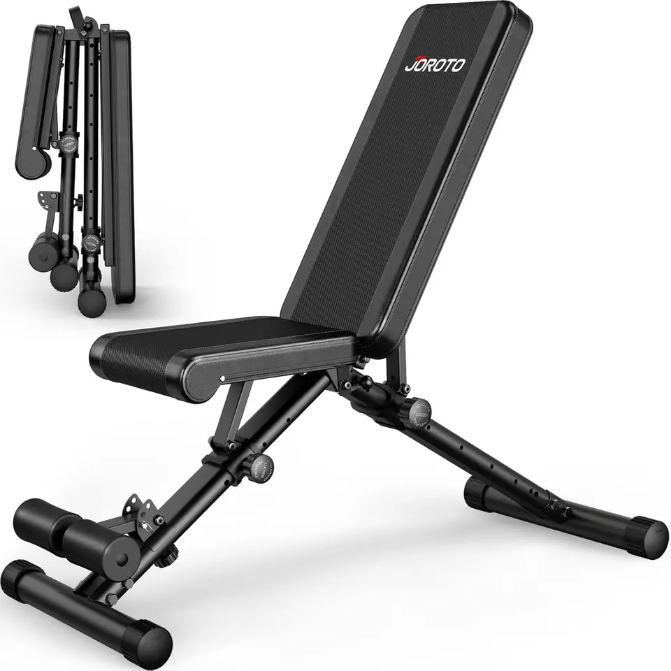Adjustable Folding Weight Bench for Full Body Workout