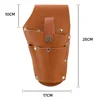 Vintage Leather Electric Drill Storage Bag Multi-pocket Tool Waist Bag for Belt Makita Electric Wrench Electric Screwdriver 6