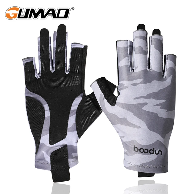 Fishing Gloves Sun Protection Gloves Breathable Anti-slip Anti-UV