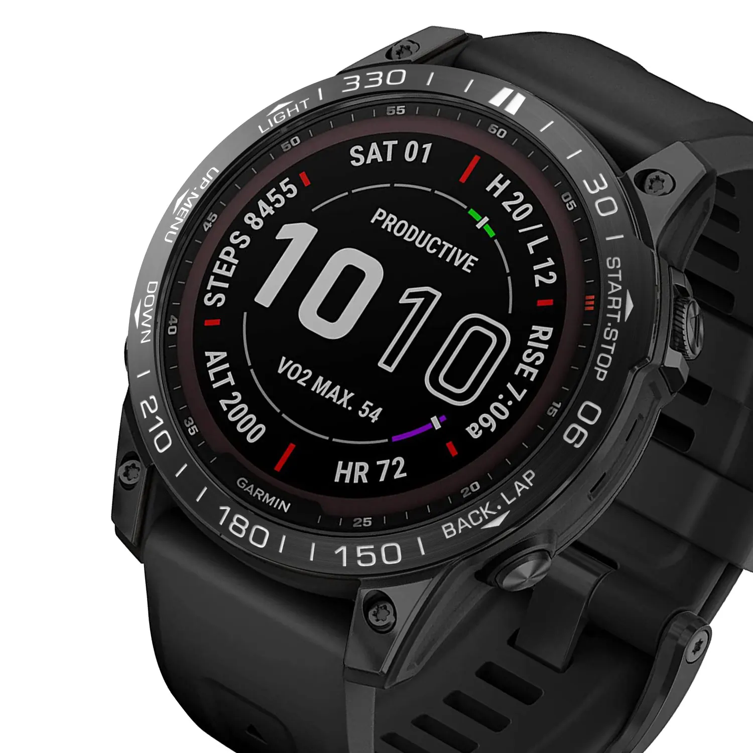 Metal Styling Bezel for Garmin Fenix 7X 7S Smart watch Cover
