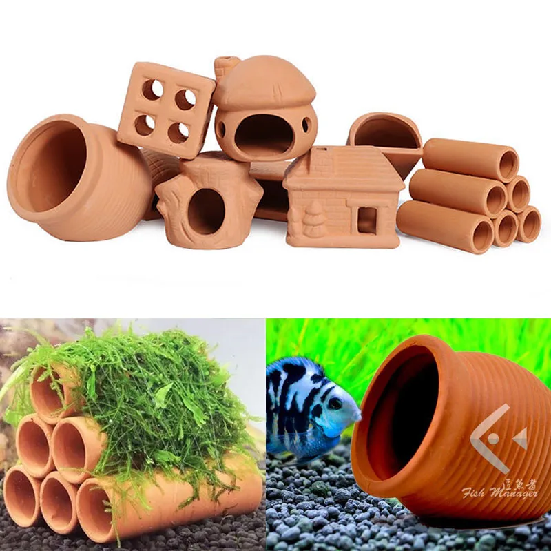 Fish Tank Decoration Aquarium Accessories Aquarium Ceramic Hiding