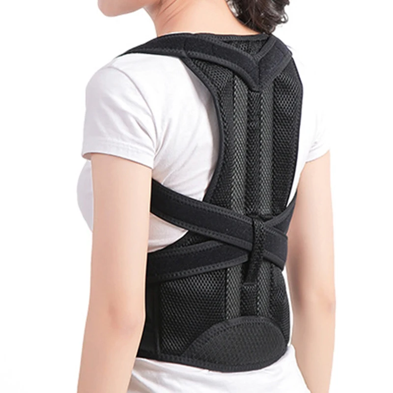 

XS XXL Student Women Men Shoulder Back Support Brace Scoliosis Correcting Kyphosis Straightener Posture Corrector Belt