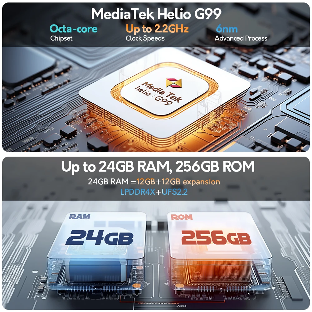 Ulefone Note 17 Pro Smartphone 6.78" 120HZ AMOLED Curved Display 24GB+256GB  108MP Camera 5050mAh Global Version