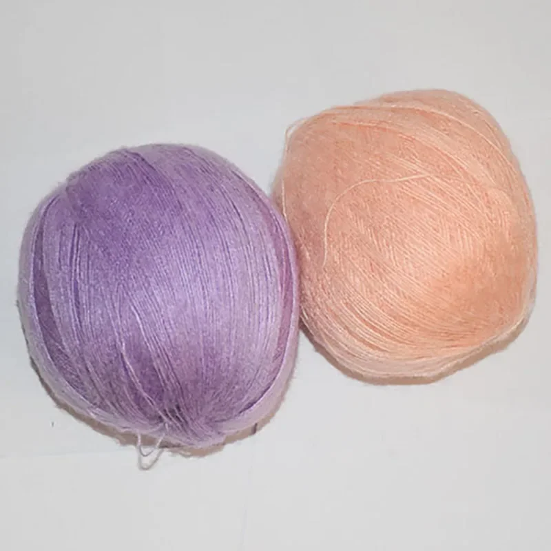 50G Angola Amorous Mohair Yarn Thin Hand knitting baby sweater Soft wool Crochet Yarn For Shawl Scarf Fine Thread 4