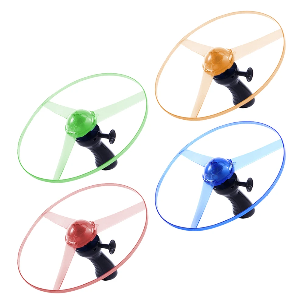4 Pcs Glowing Flying Disc Toys Premium Plastic Material Fun Educational Kids Outdoor Games UFO Flying Discs Glow In Dark 2