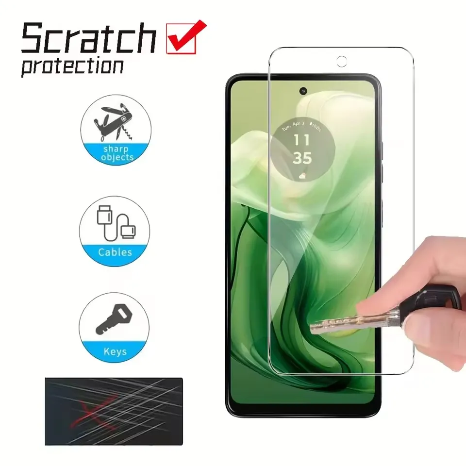 Premium Tempered Glass Screen Protector Pack - 3 Pieces