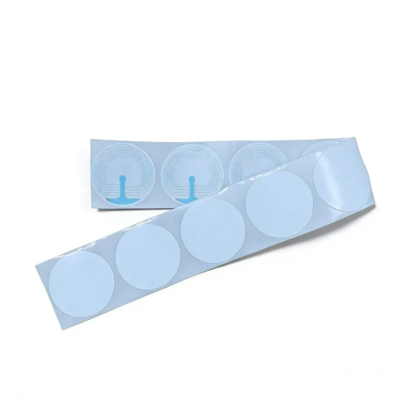 5000개입 40mm 원형 화장품 매장 도난 방지 접착식 스티커 흰색 마크업 보안 EAS 소프트 라벨 (소매점용)