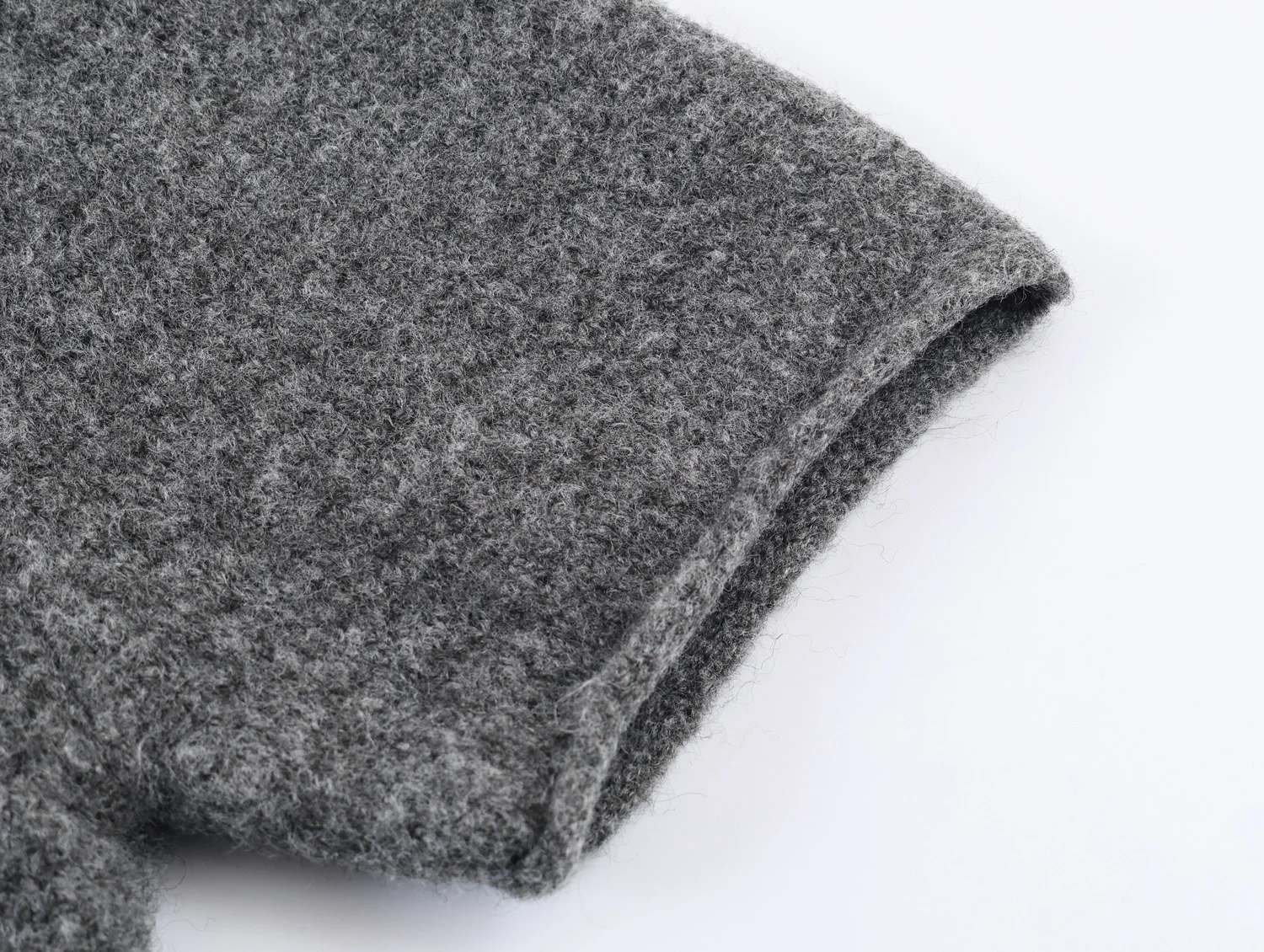 HH Damen Winter Mode Stehkragen Casual Einreihiger Mantel mit Seitenknöpfen Tailliert Schulterpolster Business Langer Überziehmantel – Detail 8