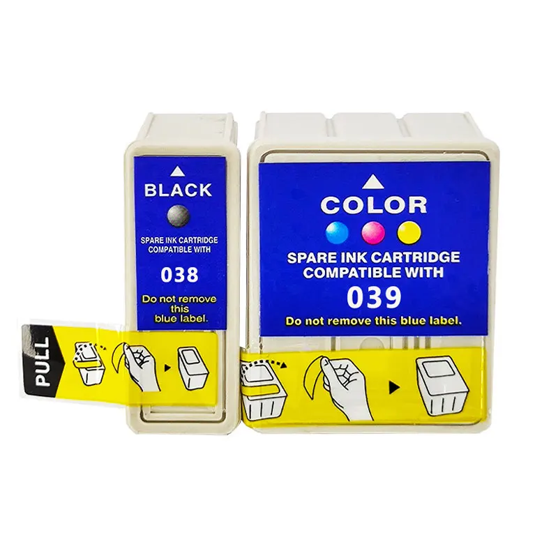 

Совместимый чернильный картридж для принтера Epson T038 T039 Stylus C41 C41UX C43UX C43SX C45 CX1500 CX1500V