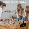 2x4ft 13-in-1 Combo Game Table Set for Home,Combination Tables for Game Room, Friends & Family w/Hockey, Football, Billiards 2