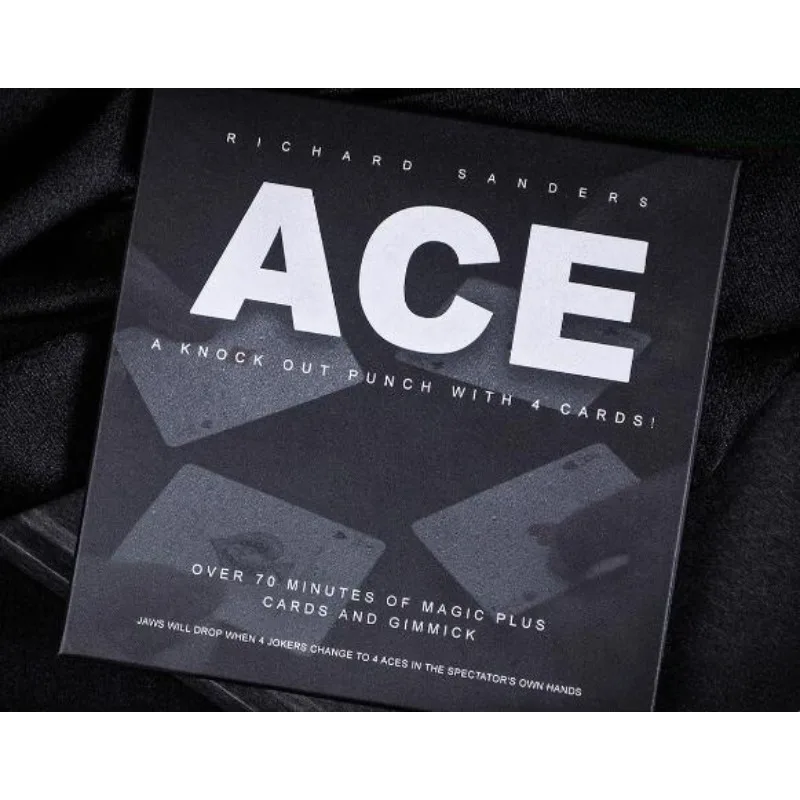 Richard Sanders의 ACE Gimmicks 카드 마술 트릭 닫기 Magic Mentalism Magia Magie Magicians Prop Illusion 액세서리 Funny