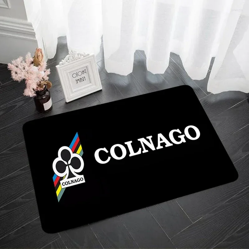 자전거 매트 거실 C-Colnago 러그 발 매트 현관 매트 바닥 매트 카펫 미끄럼 방지 매트 홈 키친 복도 장식