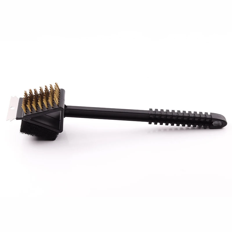 Barbecue cleaning tools grill brush cleaning brushes BBQ Grill Barbecue Kit Portable Anti Rust Brush Clean Accessories