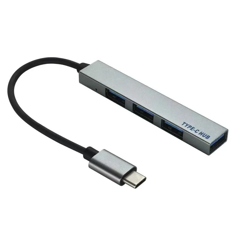 USB C HUB 2.0 Type C 4 Port Multi Splitter Adapter OTG 4Port USB Hub