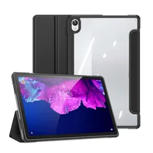 

For Lenovo Tab P11 Pro Plus Tablet Case Sleep Wake Flip Sleeve Foldable Stand Holder Shockproof Transparent Protective Cover