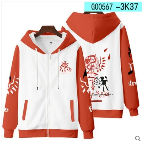 Fashion Men Hoodie Anime Touhou Project Sweatshirts Unisex Cosplay costume Flandre Scarlet Hoodie Coat Jacket 17 styles 3