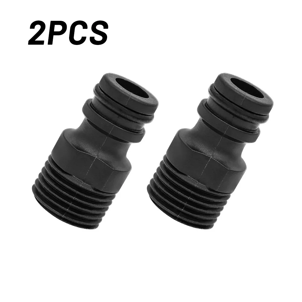 

Garden Tap Adaptor Pipe Connector Nipple Tap Adaptor Outer Nipple Practical Quick Coupler Replacement Threaded