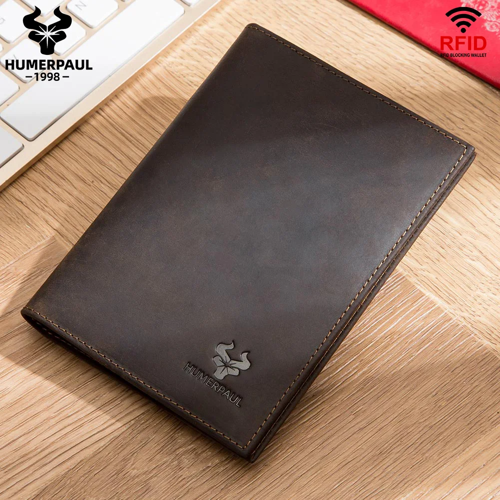 حامل جواز سفر مزود بحماية من تحديد الهوية بموجات ا...