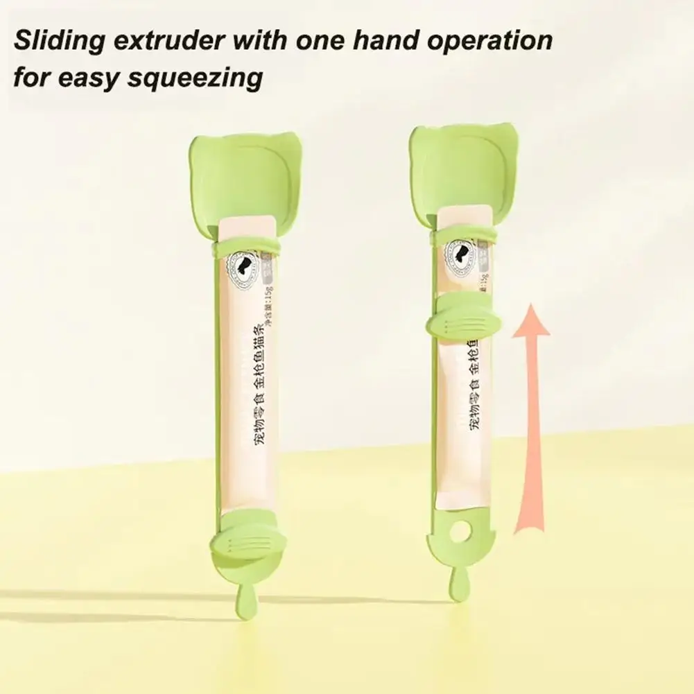 Title 3, Cat Strip Feeder Spoon Long Handle Cat Food Str...