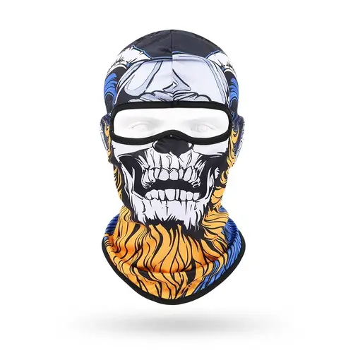 Dry Quick Sunscreen Balaclava Men Cycling Head Cover Outdoor Skull Mask Breathable Elastic Biker Full Face Mask Headgear Cap - Image 31