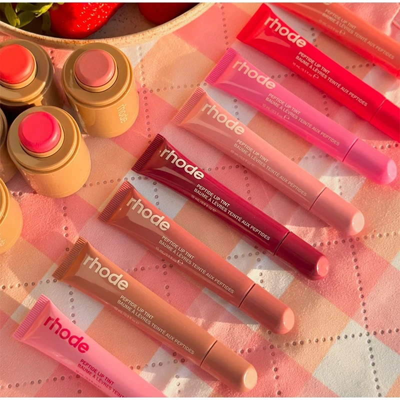 Lip Balm Phone Case Lip Gloss Moisturizing Glaze Essence Gel Toast Espresso Raspberry jelly Transparent Oil
