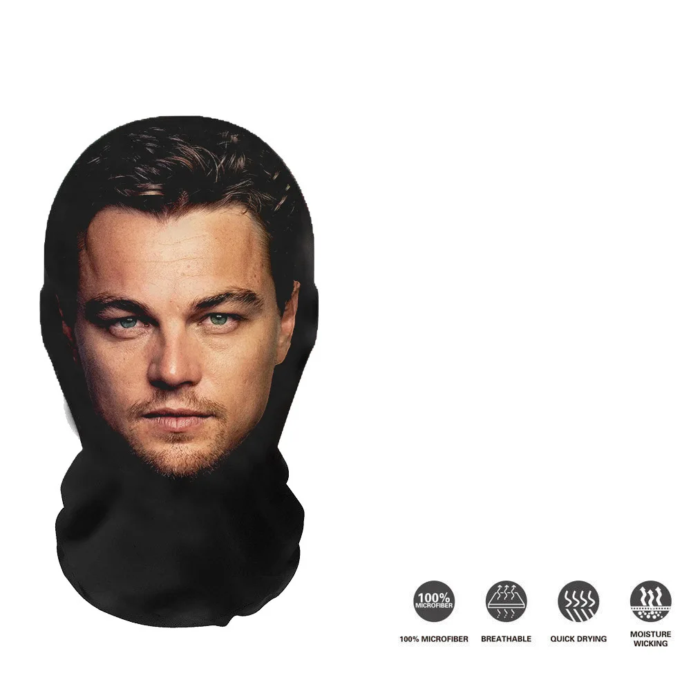 Realistic 3D Face Mask - Cosplay Prop & Full Face Headwear