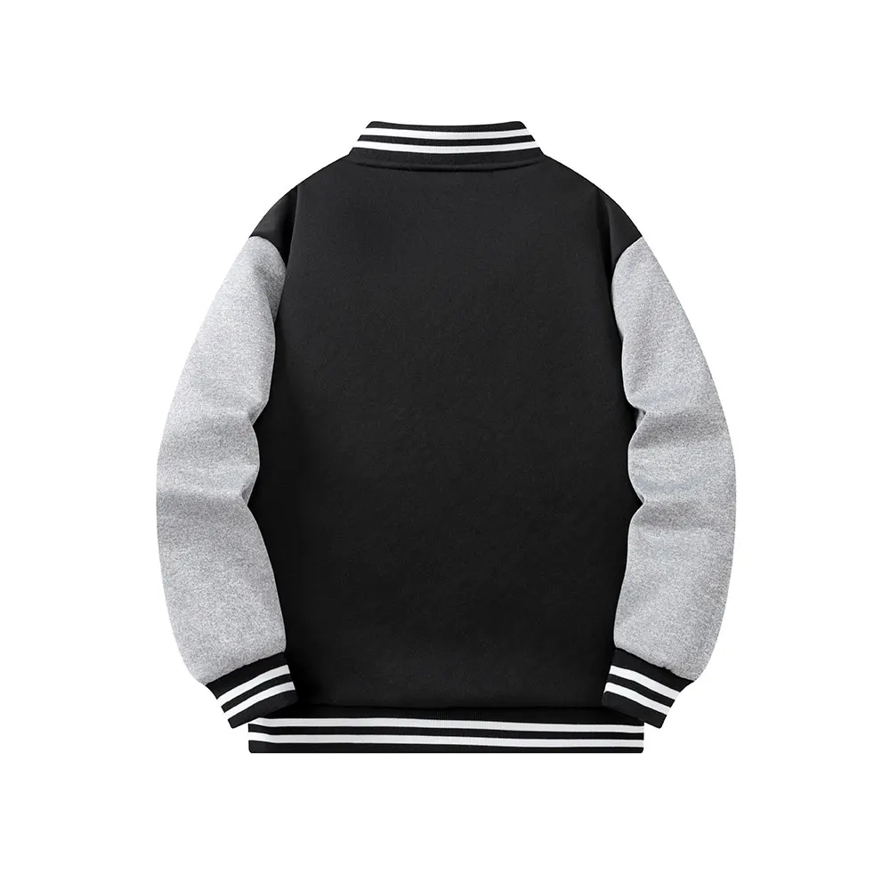 سترة للأطفال بلون سادة ملابس للأولاد والبنات ملابس أطفال زي بيسبول معطف الشارع سترات ناعمة من جلد الخراف الدافئ