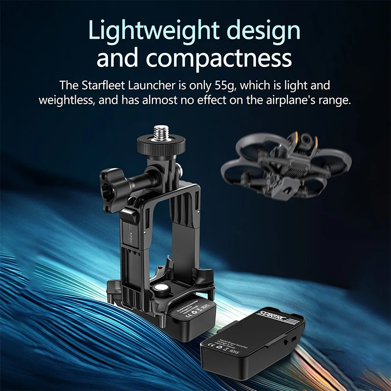 Système Airdrop 12KM pour DJI Avata 2 - Lanceur Léger 55g