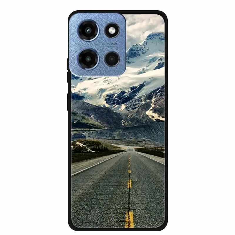 Animal Design Soft Silicone TPU Protective Phone Case - Shockproof Back Cover