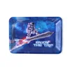 Rolling Tray 18*12.5CM Tobacco Metal Cigarette Smoking Accessories Herb Tinplate Plate Grinder Tools Rolling Tools 3